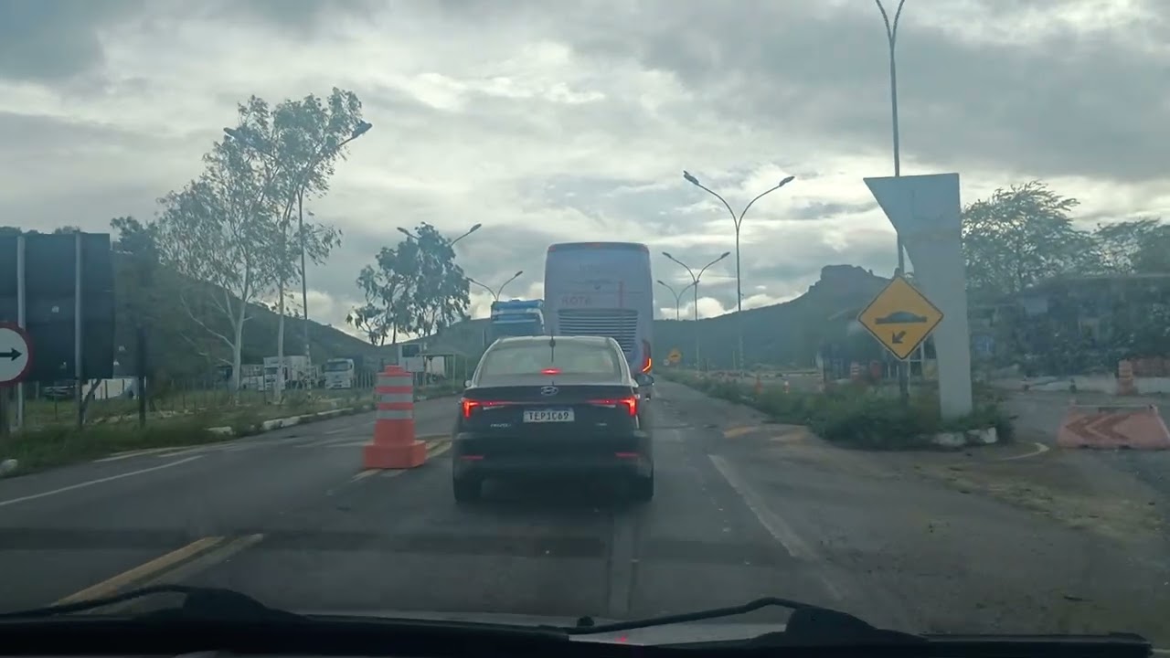 Viagem de carro de Alagoas pra são Paulo passando em milagres BA  BR 116 parte 44 .