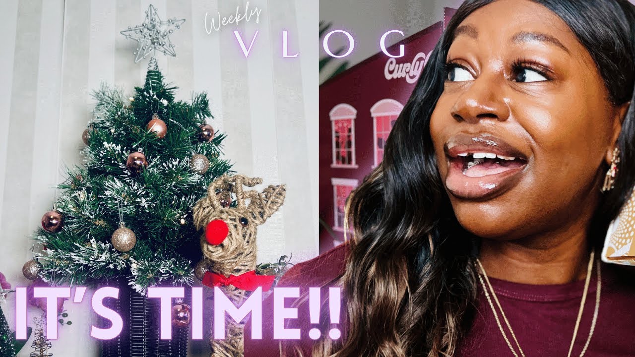 WEEKLY VLOG: Christmas Decorating & A Major Makeup Fail! 🎄 #vlogmas 083