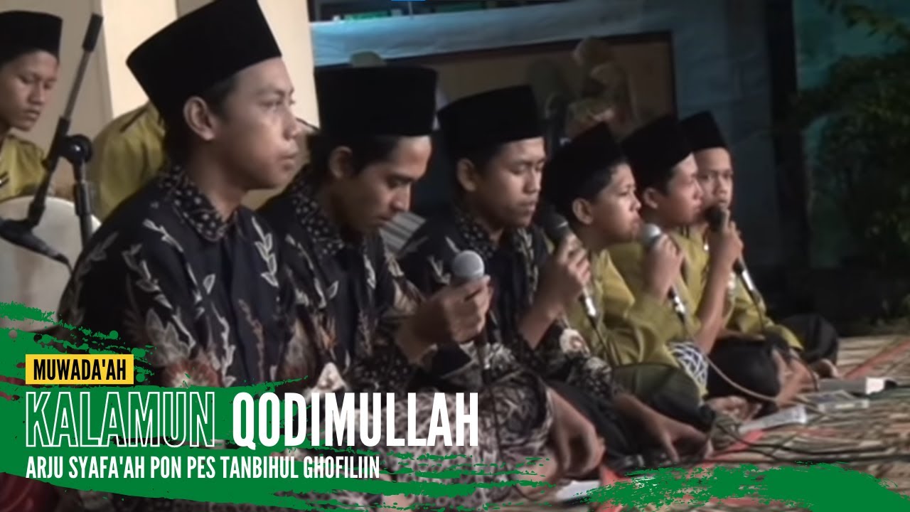 Kalamun Qodimullah | Arju Syafa'ah Pon Pes Tanbihul Ghofiliin (17/06/2013)