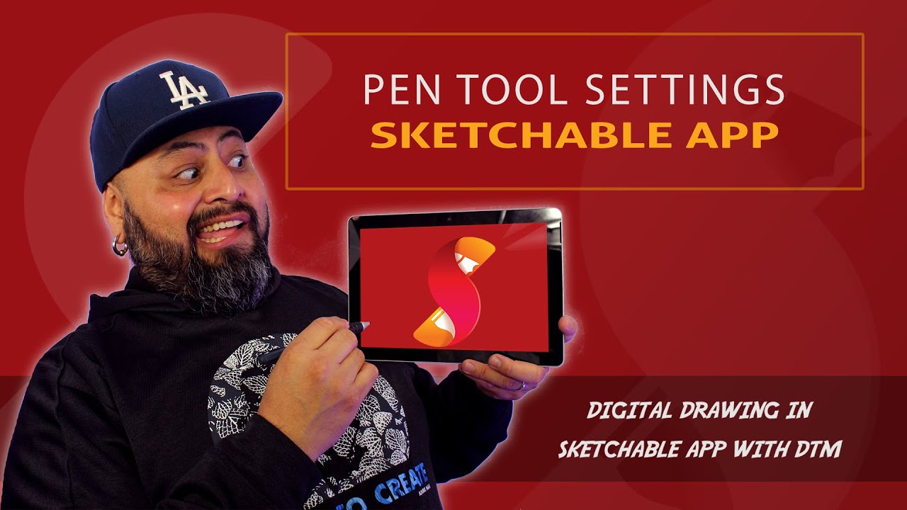 Digital Drawing in Sketchable with DTM:   Pen Tool