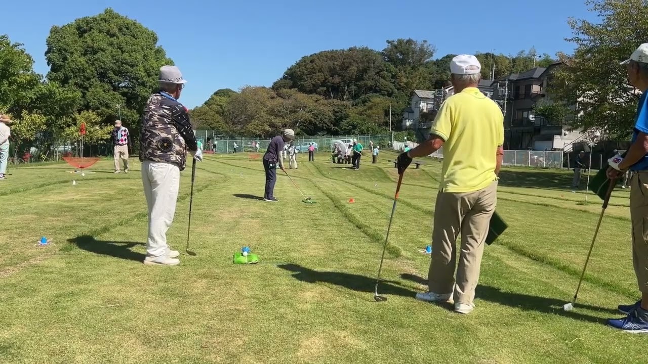 ﾀｰｹﾞｯﾄﾊﾞｰﾄﾞｺﾞﾙﾌ(戸塚区親善交流大会模様）