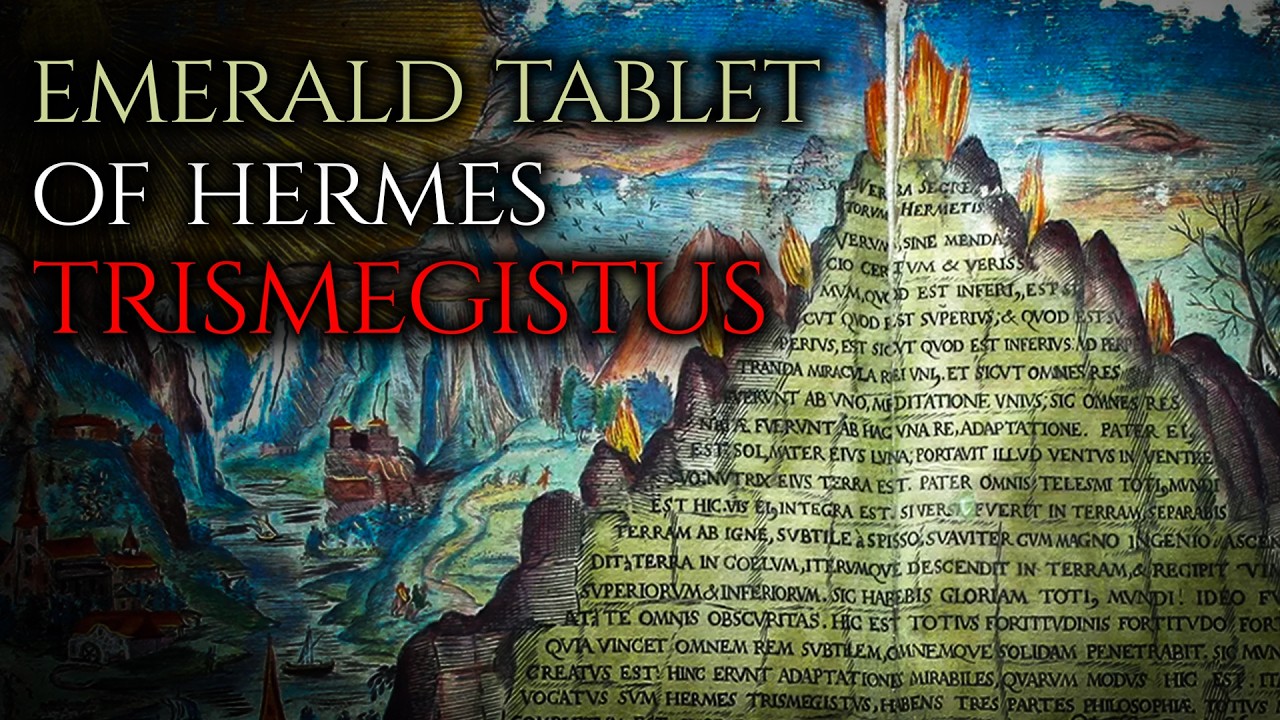 The Mysterious Philosophy of Hermes Trismegistus - The Emerald Tablet