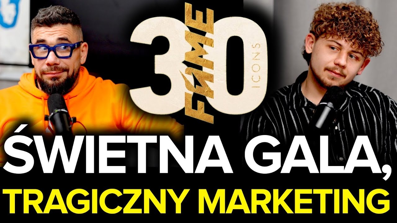 FAME 30 ICONS - NIEIKONICZNA GALA (KLEPSYDRA, RZEŻNICZAK, KARAŚ, NAJMAN, AKOP, LABRYGA, WAMPIR, EBE)