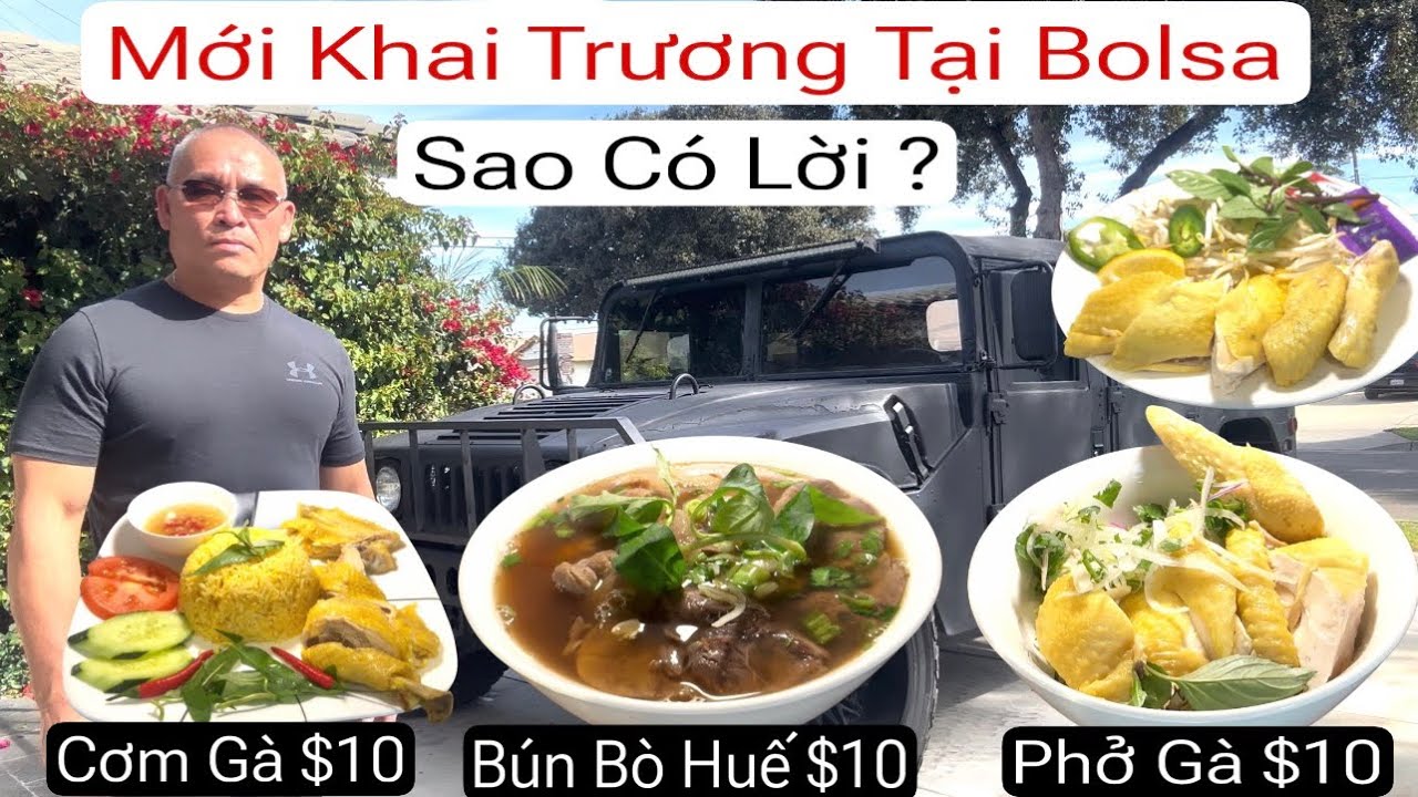Mới Khai Trương Tại Bolsa,chỉ bán 3 món giá rẻ bất ngờ,chỉ $10 mổi món