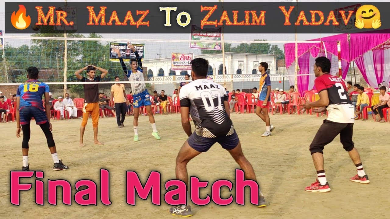 Final Match🔥Mr. Maaz To Zalim👉S.1✌moajjam jewellery VS Mahtab Club Katauli👉Katauli All Up Volleyball