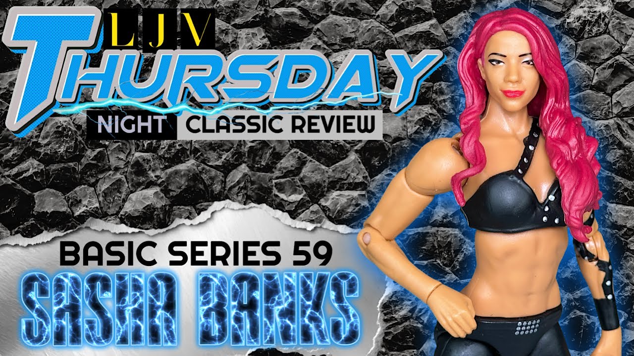 Sasha Banks WWE Basic 59 Review! | Thursday Night Classic Women’s Wrestling Figure Review