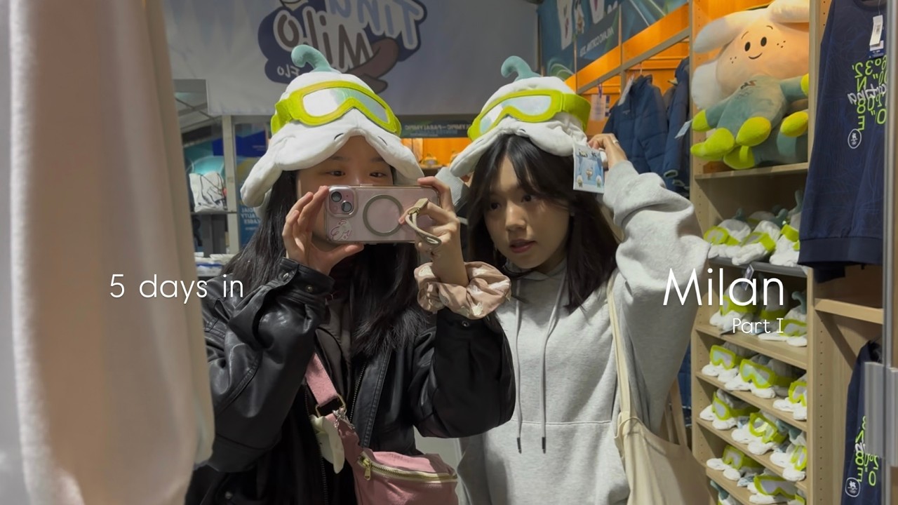 VLOG 米蘭 Part I：臨時起意的5天小旅行、金莎元宵、Carbonara、蕾絲郵票、美妙布丁