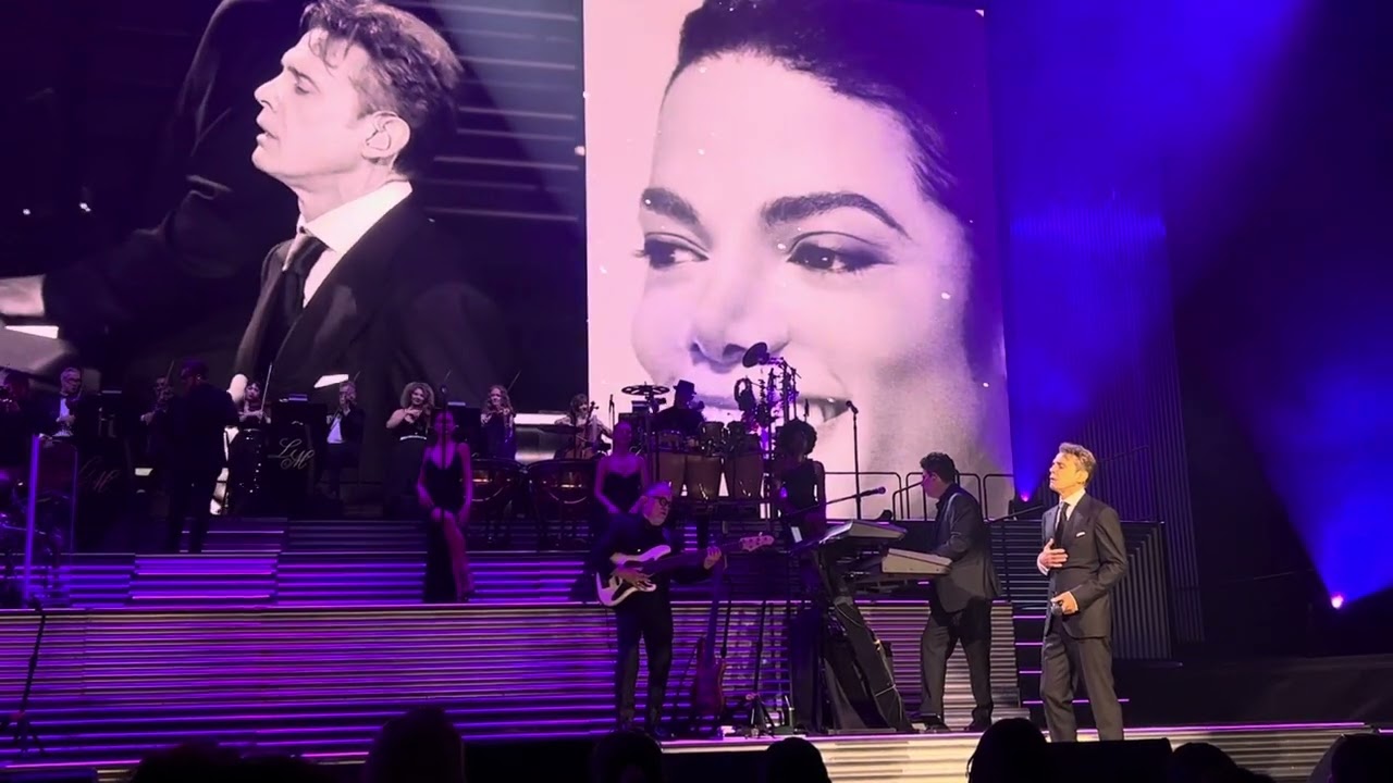 LUIS MIGUEL “DUETOS MICHAEL JACKSON” 1er SHOW TOUR 2023 MOVISTAR ARENA  BUENOS AIRES ARGENTINA