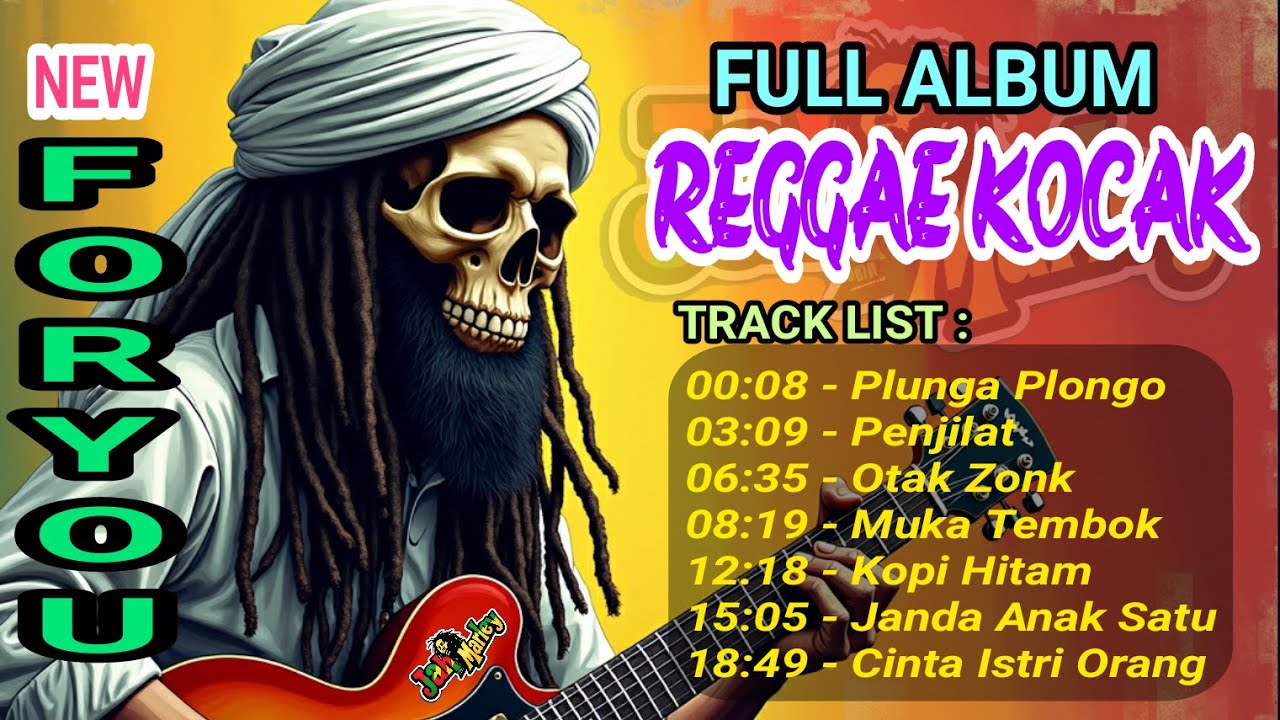 Reggae Kocak Full Album - Plunga Plongo | Lagu Lucu & Satir Bikin Goyang Pikiran