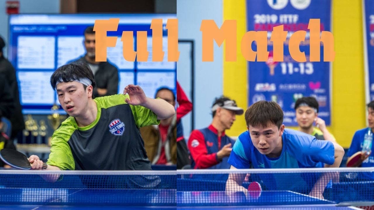 Westchester Table Tennis Center April 2025 Open Singles Semi Final Koyo Kanamitsu vs Yiran Wu
