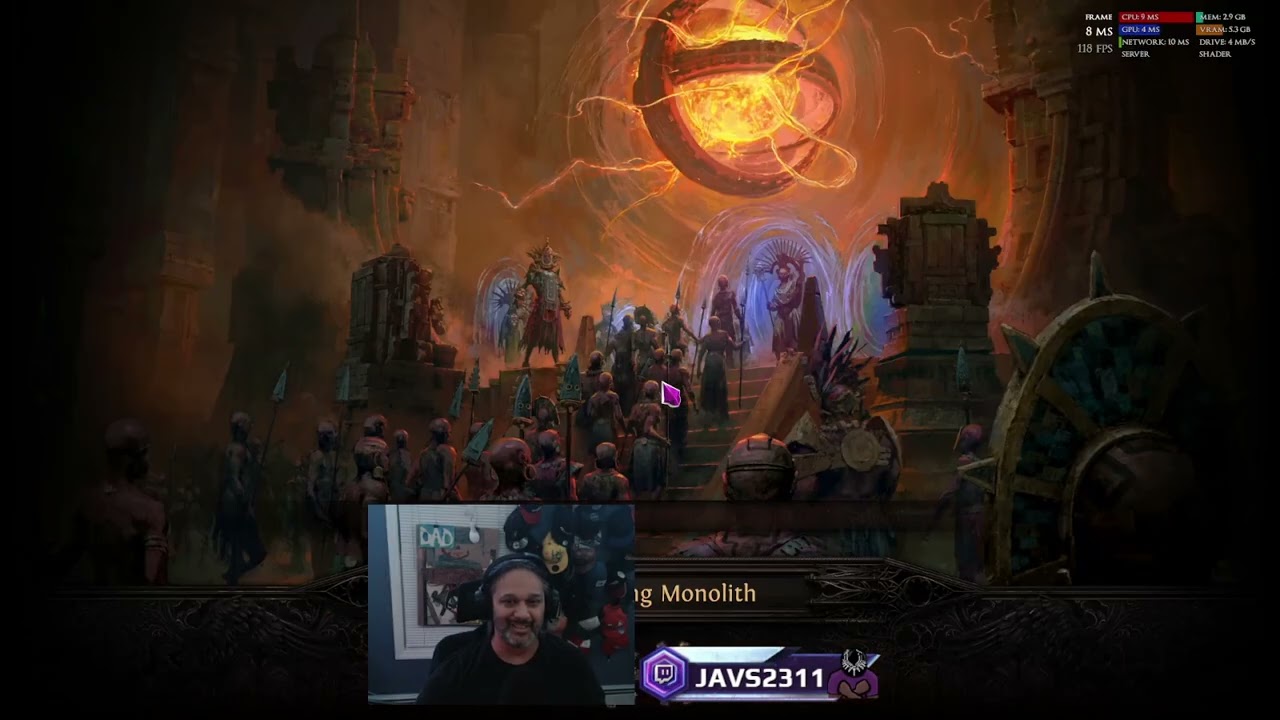 burning monolith arbiter of ash vs shaman apocalypse #pathofexile2 #poe2 #javsontwitch