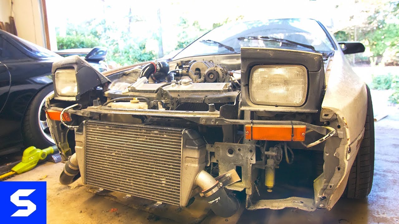 FMIC and starting the tune for the FC 6 port turbo RX7!!