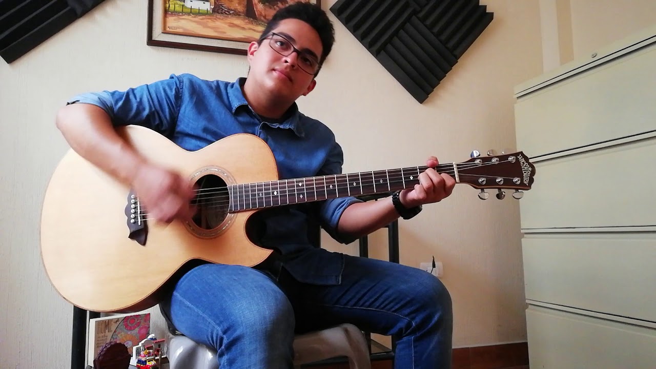 Guitarra Acústica - Me Gozaré (Am)