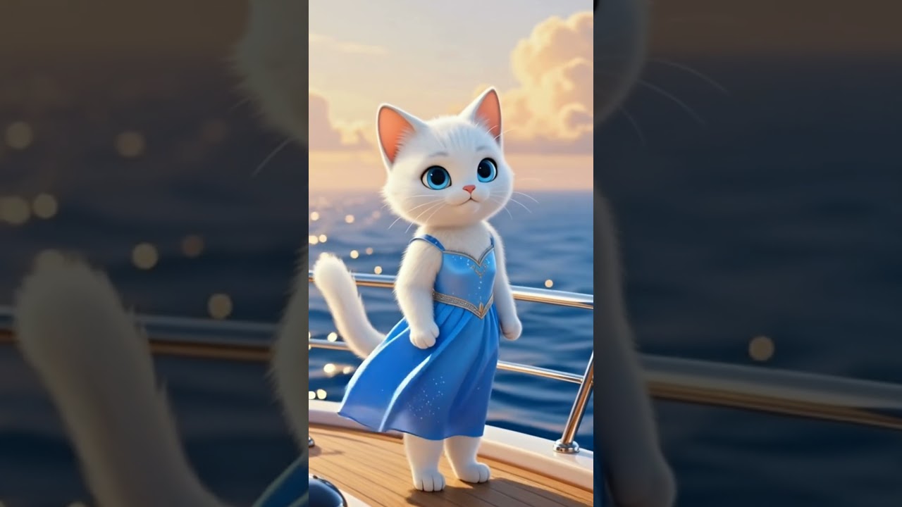 Paws on Deck: The AI Cat's Yacht Life 🐱⛵ 
