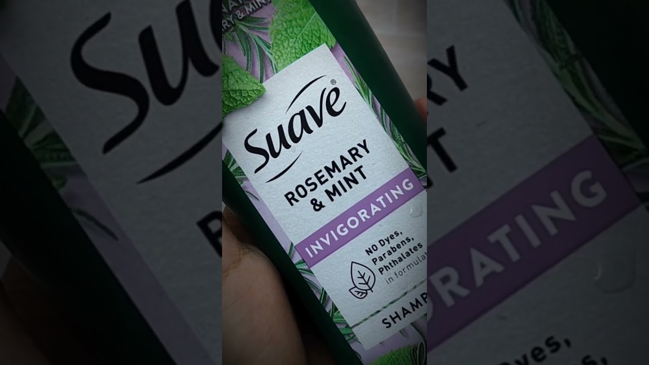 Suave Rosemary and mint shampoo #haircare # shampoo #suave #rosemary
