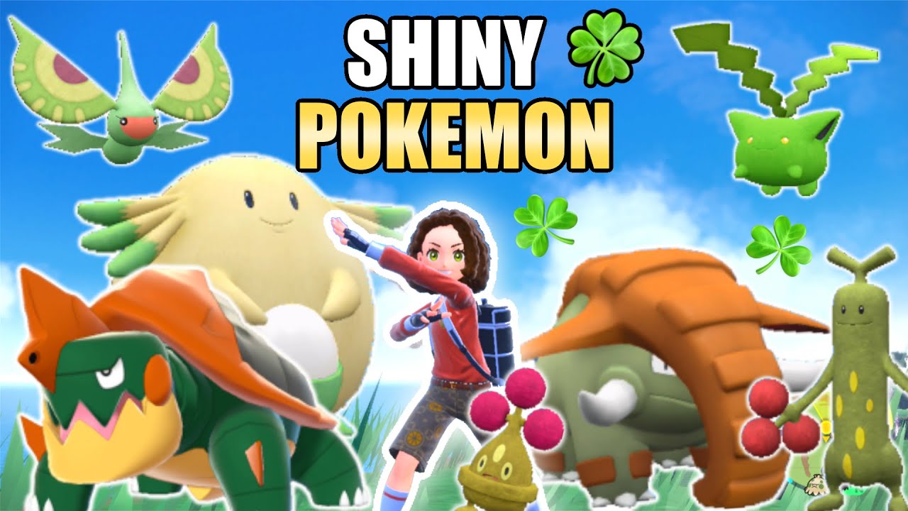 SHINY HUNTING ST. PATRICK'S DAY SHINY POKEMON (Pokemon Scarlet and Violet)