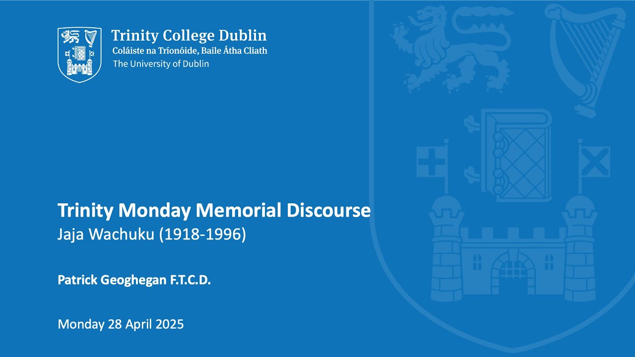 Trinity Monday 2025 – Memorial Discourse on Jaja Wachuku (1918-1996)