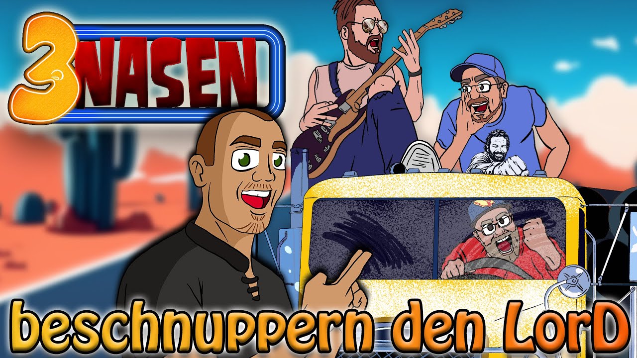 3 Nasen beschn&uuml;ffeln @LorDofNerdsOfficial | Interview | YouTube | Family | Gaming | Reisen | deutsch