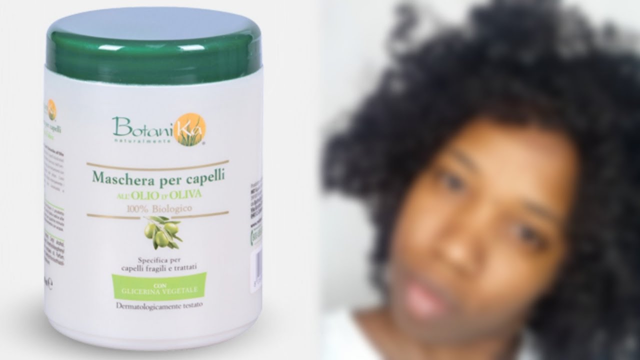 Prima impressione Maschera capelli all'olio d'oliva Botani