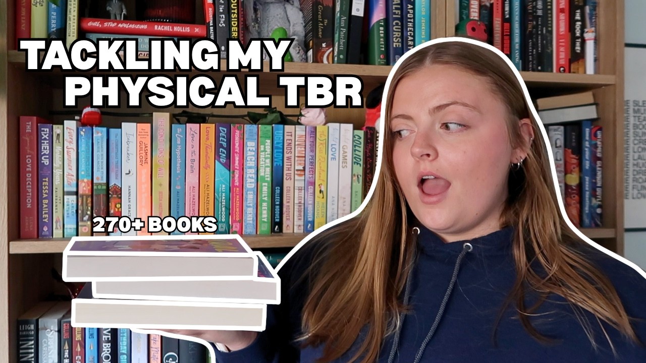 reading every book on my physical TBR: episode 2 📚 (spoiler free reading vlog)