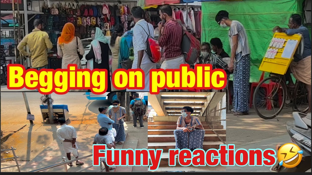 BEGGING ON PUBLIC | funny reaction | n4 pranks | n44zm | Nazim