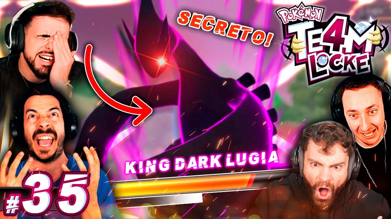 COMBATE vs KING LUGIA OSCURO (Boss Secreto...) 😱Pokémon TEAMLOCKE 4 Ep 35