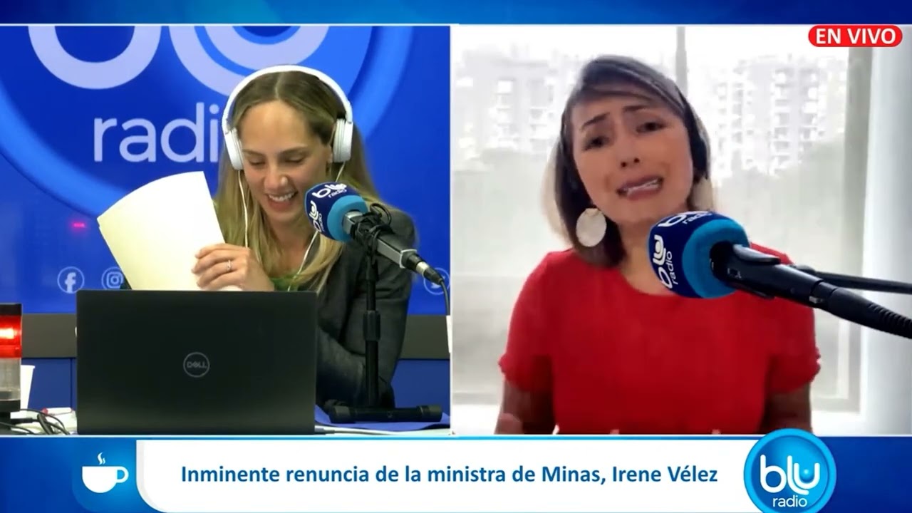 #HumorBlu La 'ministra Irene Vélez' habla de su salida del Ministerio de Minas