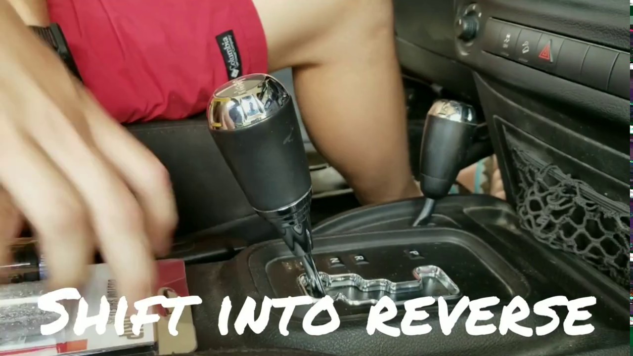 Jeep Wrangler JK custom shifter installation
