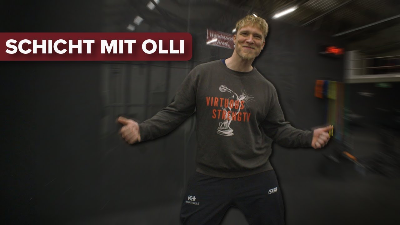 Schicht mit Coach Olli in der Krafthalle - Gym Vlog Episode 3