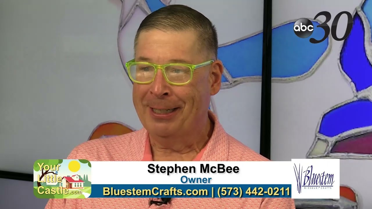 S1 - Stephen McBee - Bluestem Crafts - Your Little Castle Show on ABC with Host Cardinal Cowboy