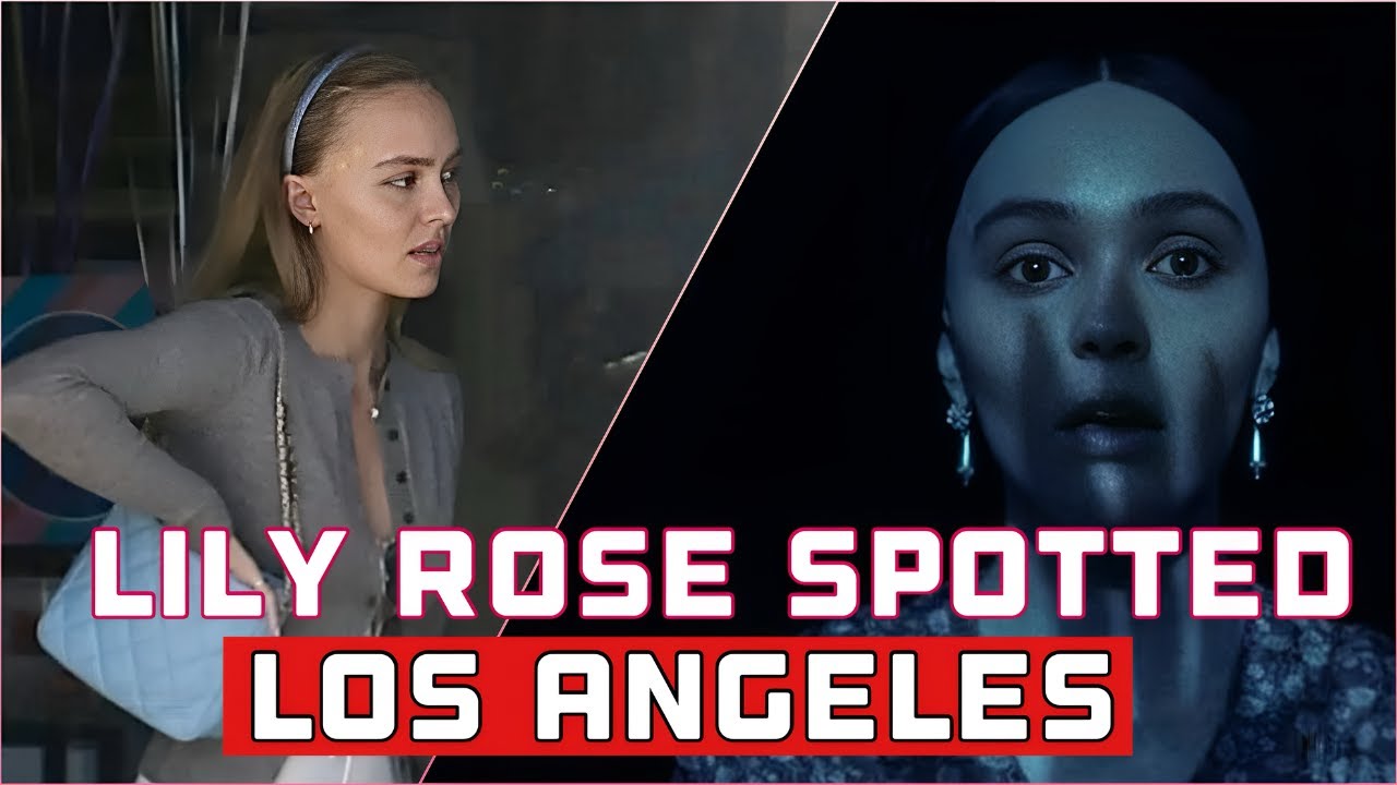 Lily-Rose Depp spotted in Los Angeles After Her Movie Shot Nosferatu