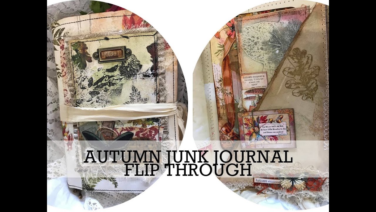 AUTUMN JUNK JOURNAL Flip Through. #6 2020