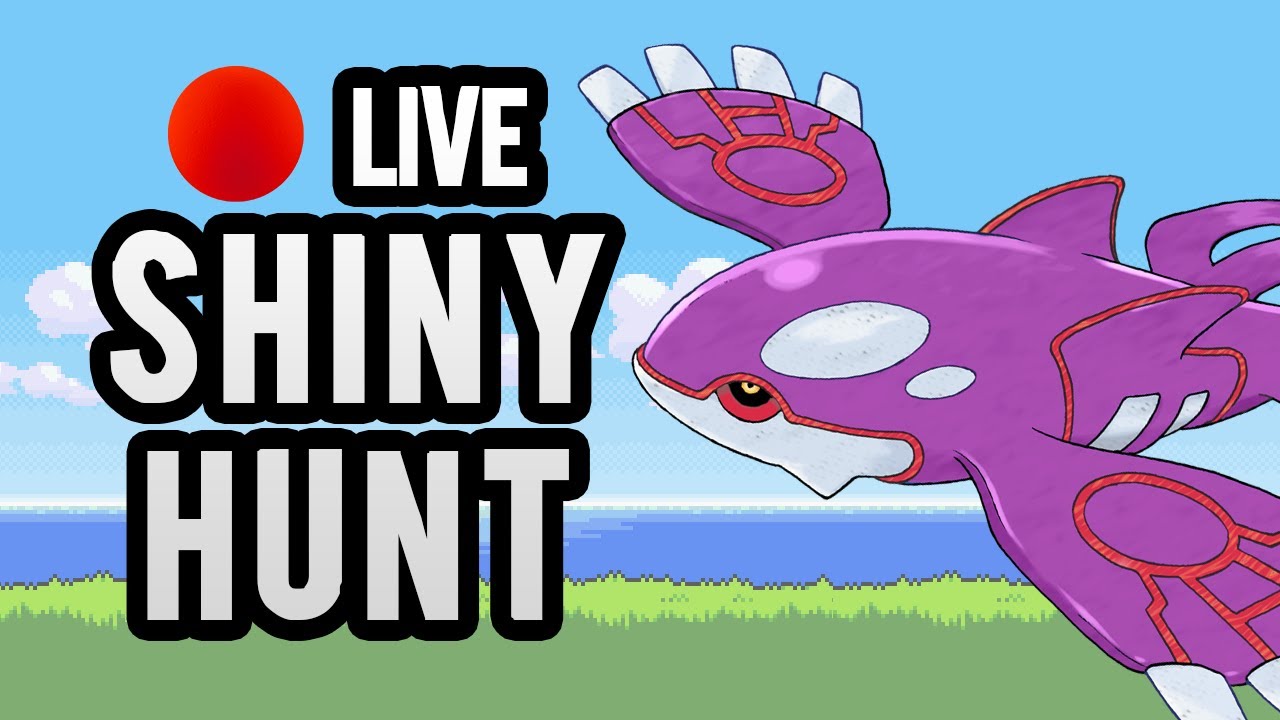✨SHINY HUNTING KYOGRE✨ 『!youtube』『!twitter』『!discord』