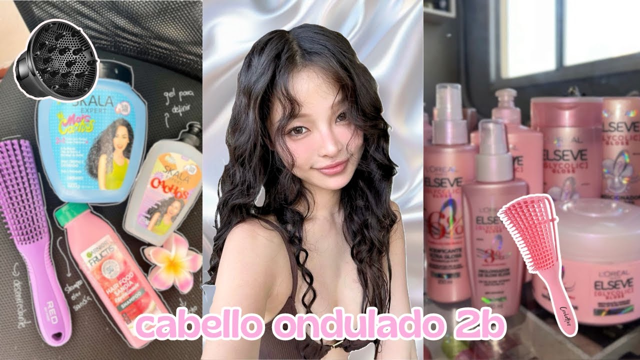 Cabello Ondulado 2B | Rutina completa Define tus ondas y dile adiós al frizz✨