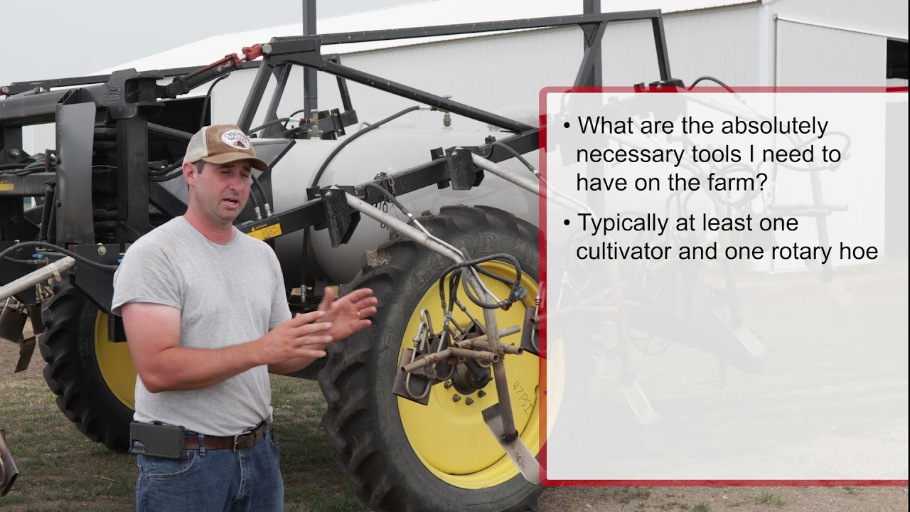 Managing Weeds with Organic Crop Rotations and Technology