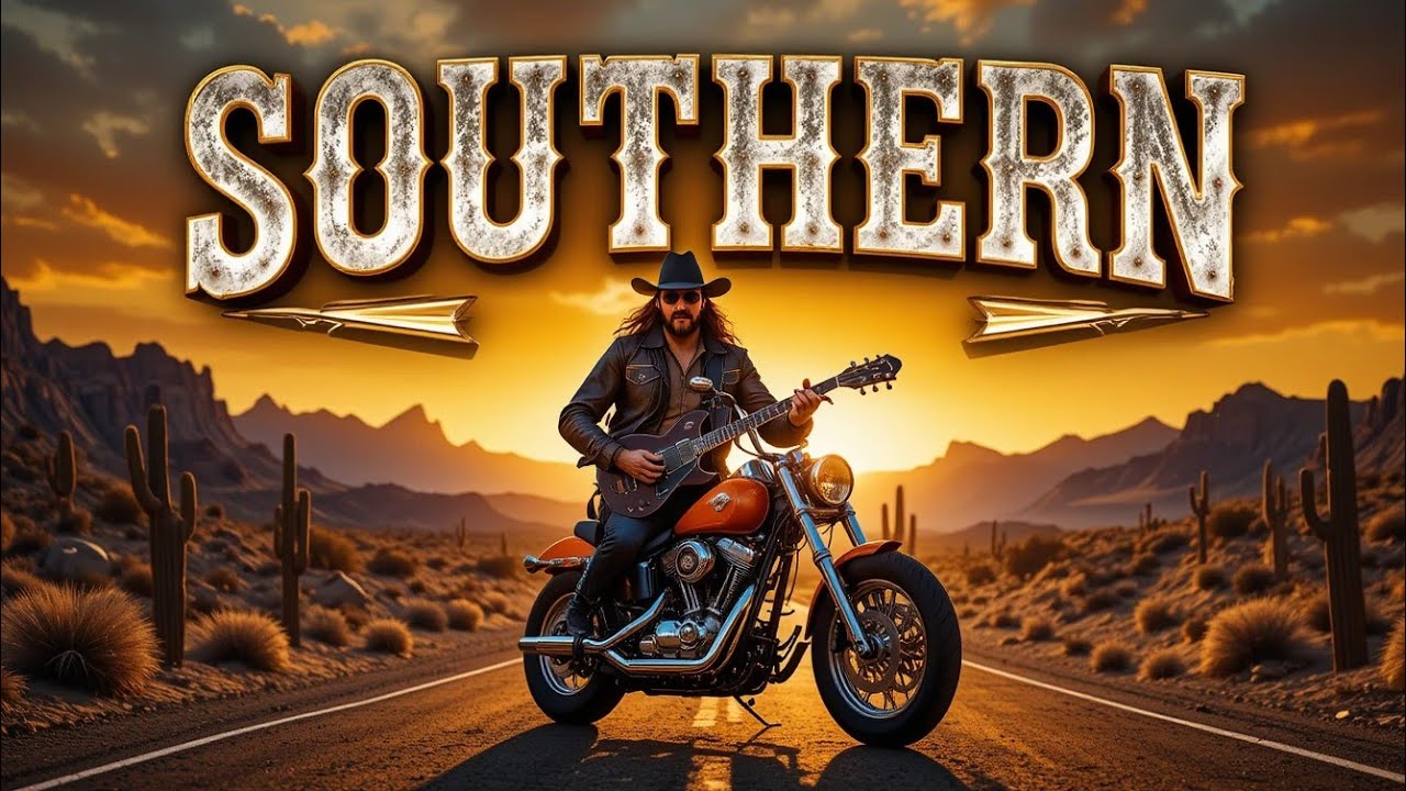 Rock and Roll Forever | Vintage Guitar Vibes & Southern Rock Energy 🔥⚡ #RockSpirit #RockEnergy