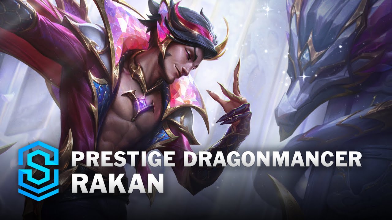 Prestige Dragonmancer Rakan Skin Spotlight - League of Legends