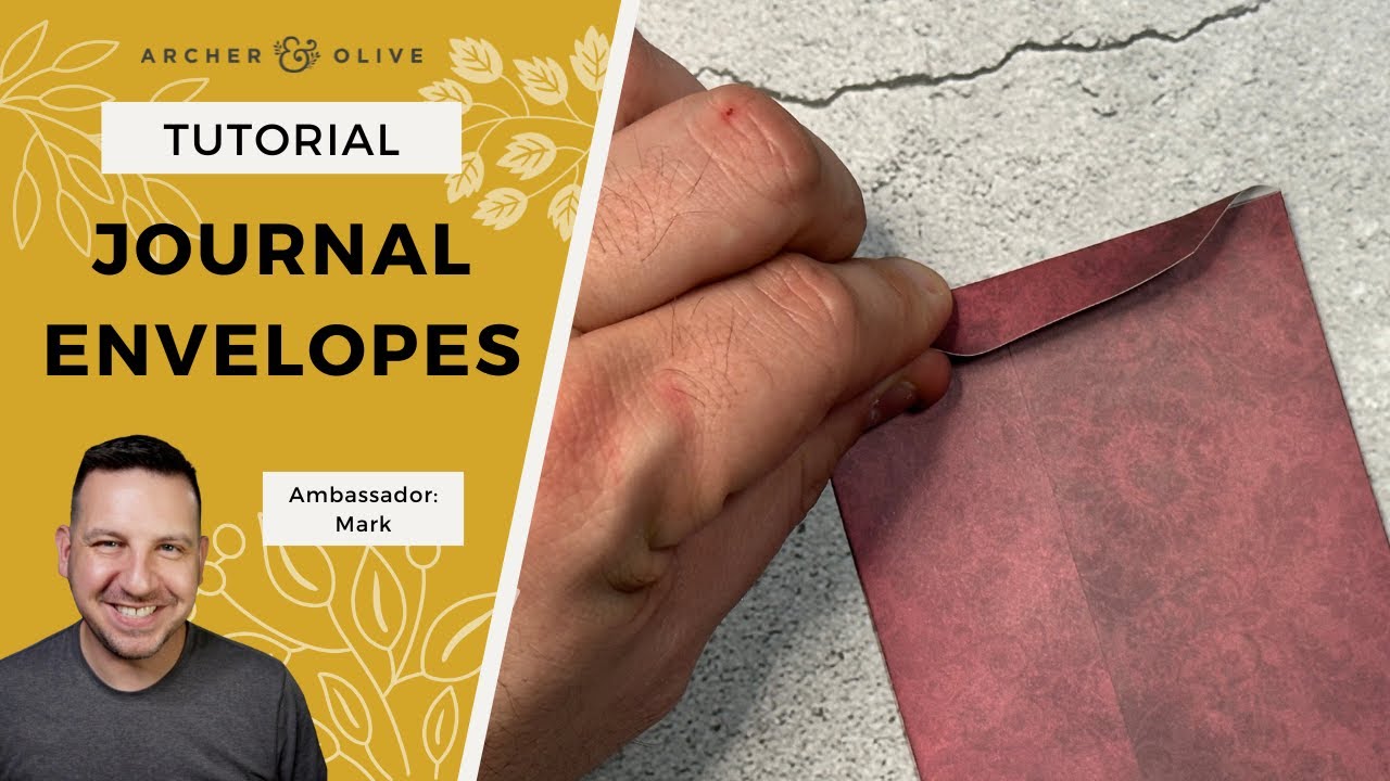 How To Make Easy Storage Envelope Pockets