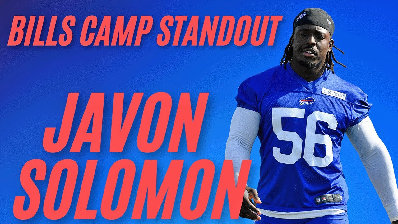 Second-year defensive end Javon Solomon standing out during Buffalo Bills training camp