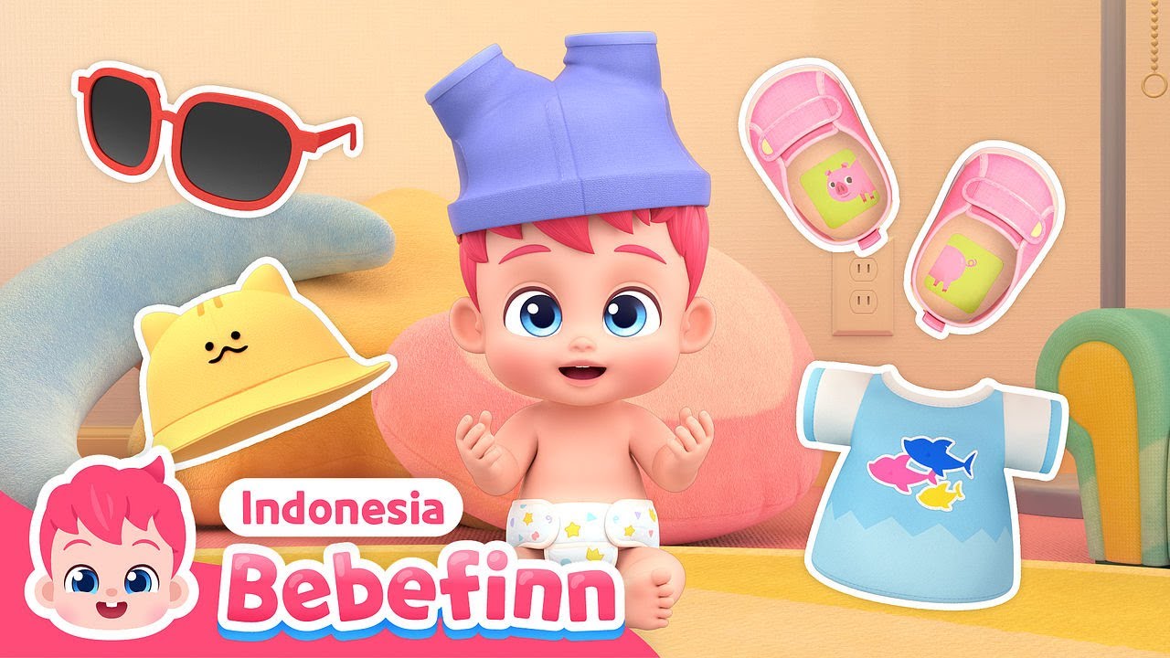 Ini Caranya Pakai Baju｜EP80 | This Is The Way We Get Dressed | Lagu Anak | Bebefinn Bahasa Indonesia