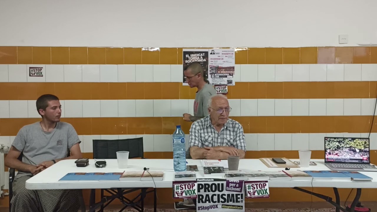 La Internacional de l'odi: Com es construeix? Com es desconstrueix? Juan Jos&eacute; Tamayo amb UCFR Matar&oacute;