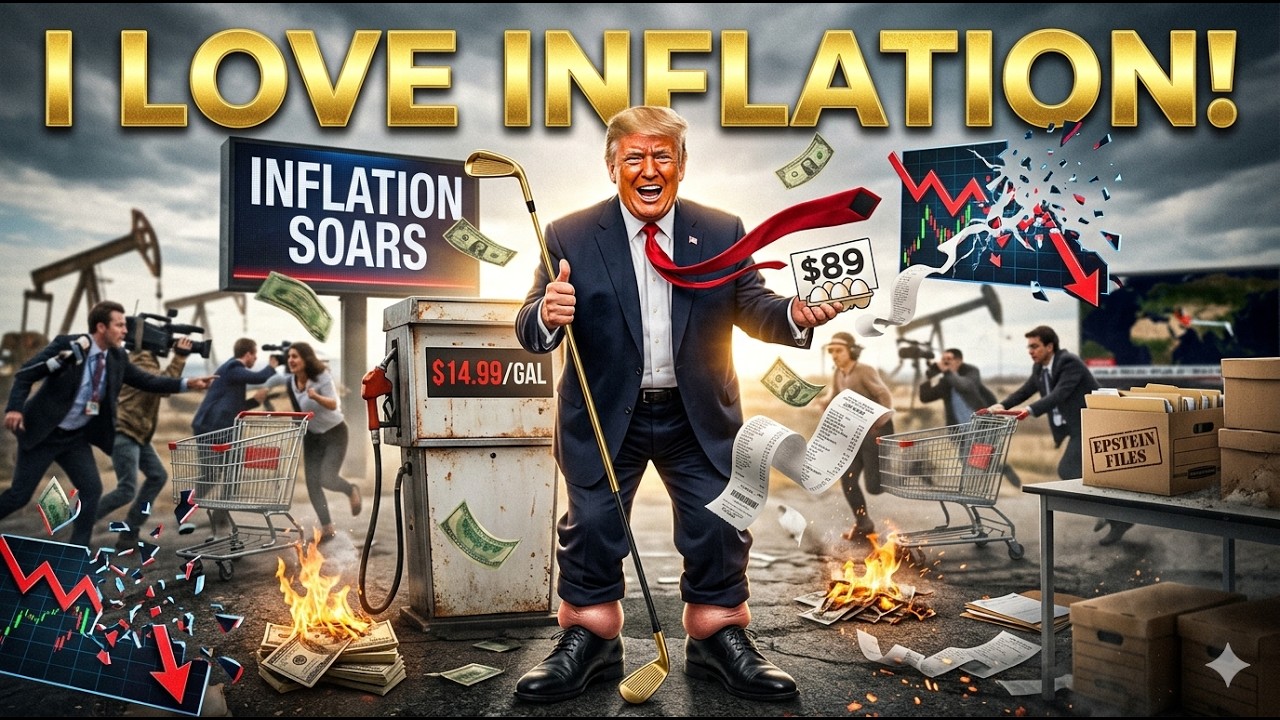 I Love Inflation! | Trump Jazz Swing Parody About Prices, Iran & Distractions