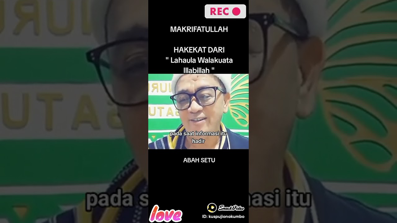 Masyaallah Luar Biasa Abah.. #fyp #ceramahabahsetu#islam