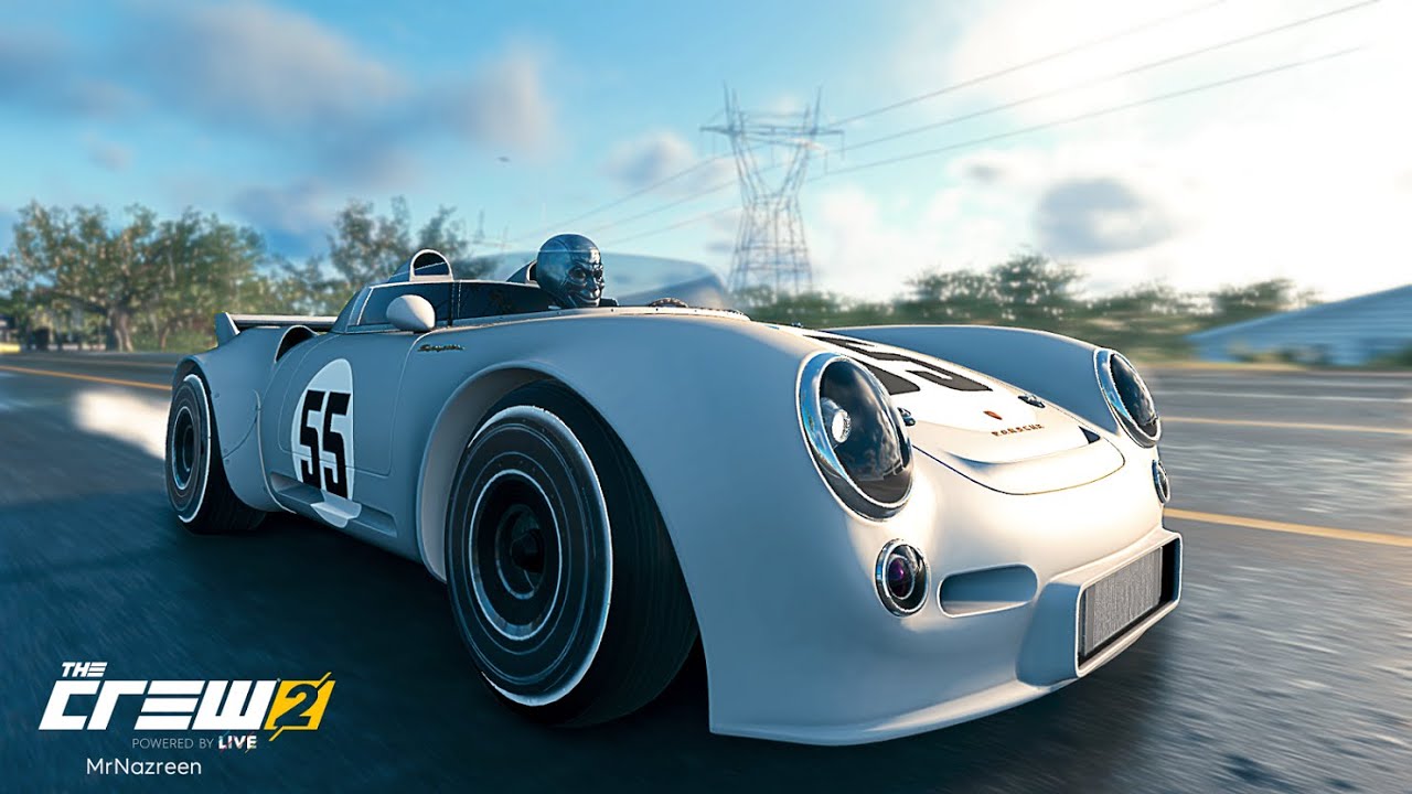 The Crew 2 | Porsche 550 Spyder Customization Fully Max & Race [Pro Settings] 