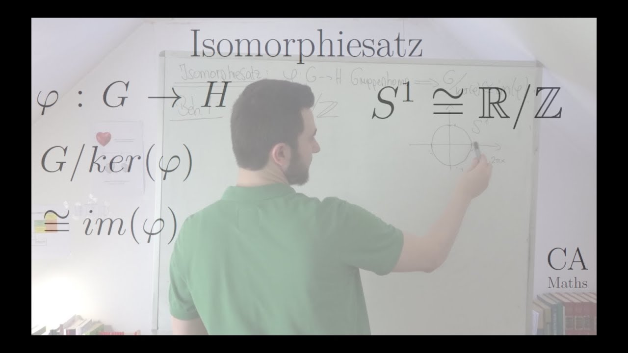Isomorphiesatz - Beweis von S1 isomorph R modulo Z
