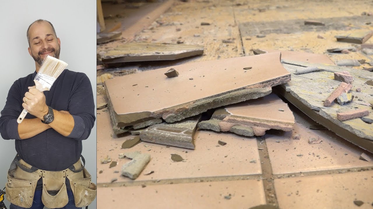 How to Remove A Ceramic Floor