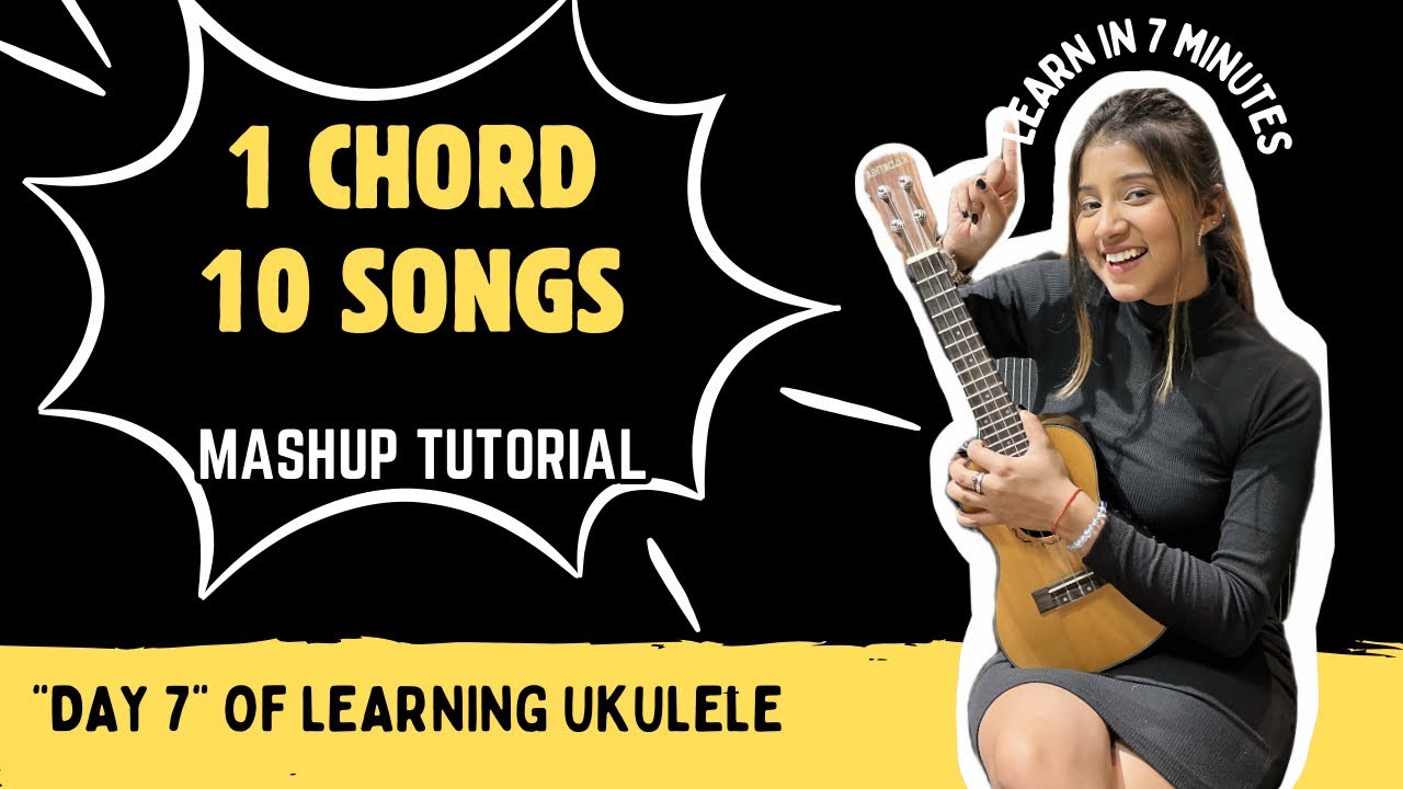 1 Chord * 10 Songs | Beginner Ukulele Tutorial | Ritika Biswas