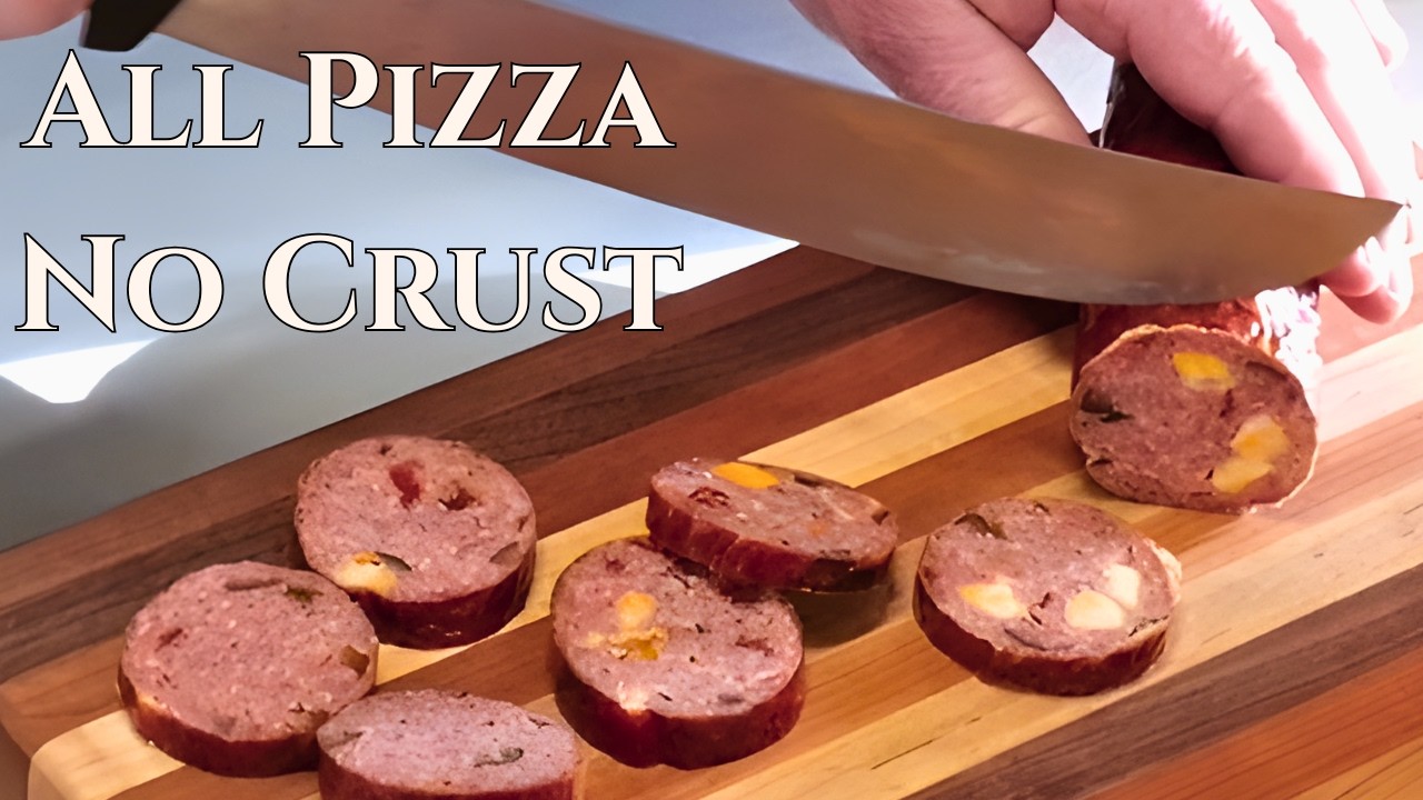 Smoked Supreme Pizza Summer Sausage | No Crust, No Regrets