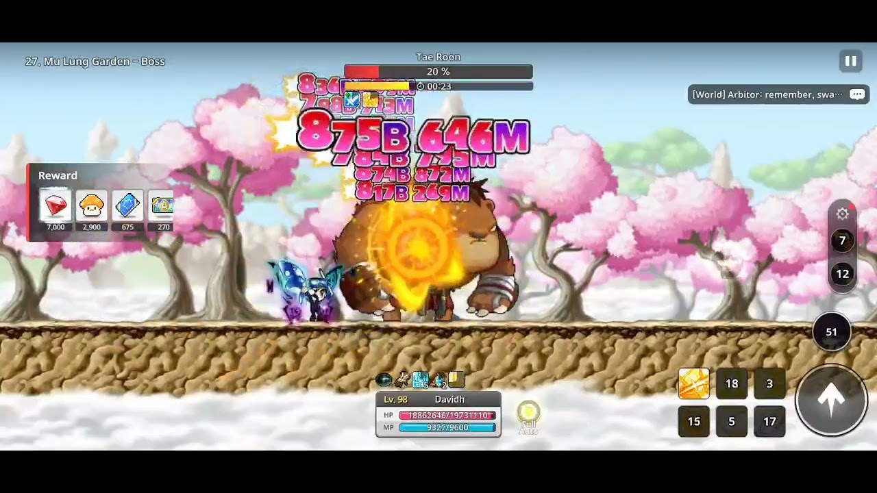 MapleStory Idle: Tae roon