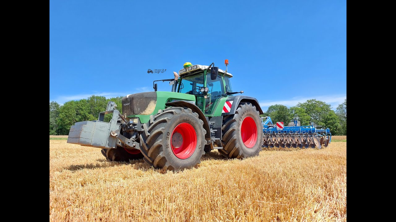 Fendt 930 Vario Stoppelsturz mit Lemken Rubin 10 [Cabview] [GoPro]